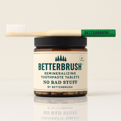 BetterBrush Toothpaste Tablets - Nano Hydroxyapatite - Remineralize with NHA