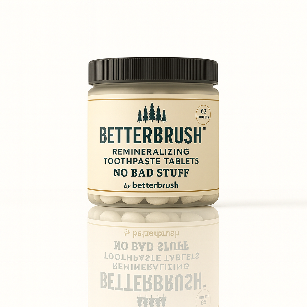 BetterBrush Toothpaste Tablets - Nano Hydroxyapatite - Remineralize with NHA