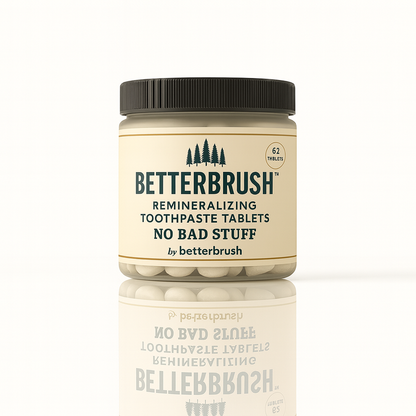 BetterBrush Toothpaste Tablets - Nano Hydroxyapatite - Remineralize with NHA