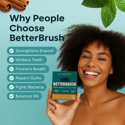 Betterbrush – Simply Remineralizing Gum