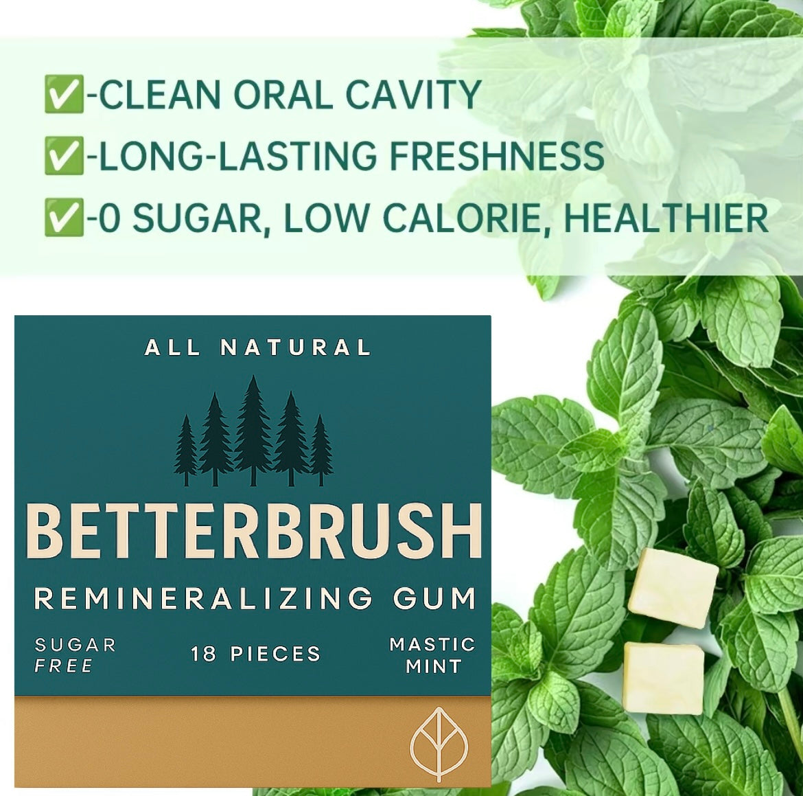 Betterbrush – Simply Remineralizing Gum